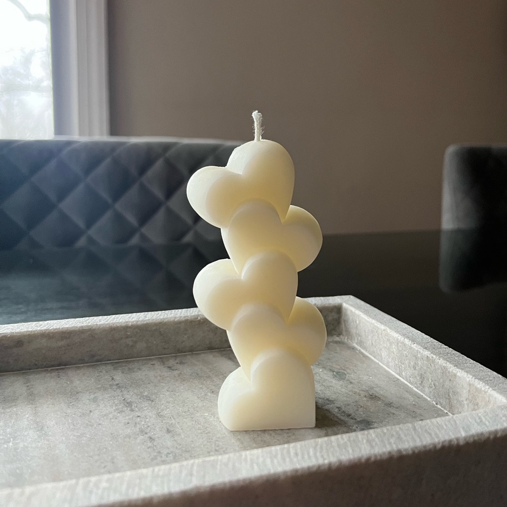 Valentine’s day candle